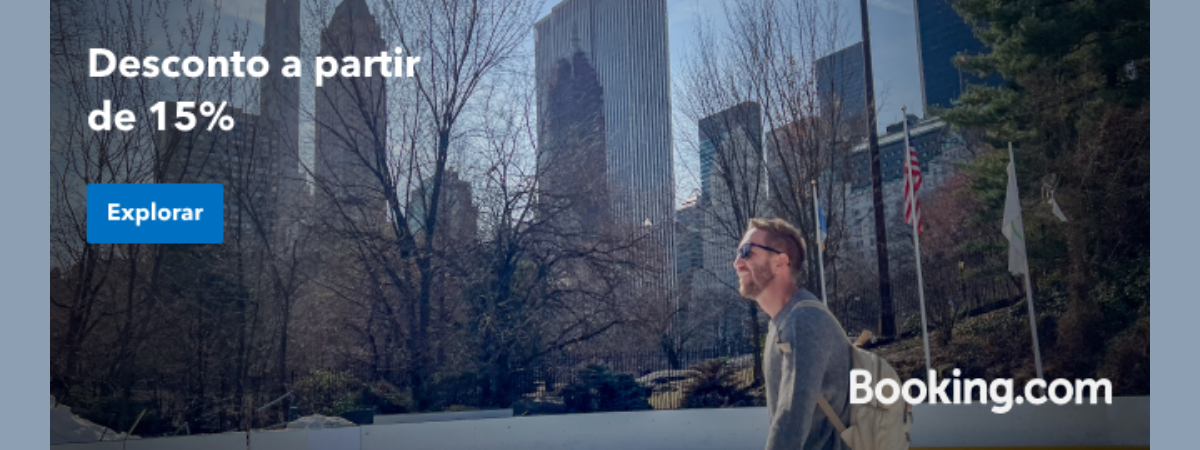 Descontos Booking.com 15%