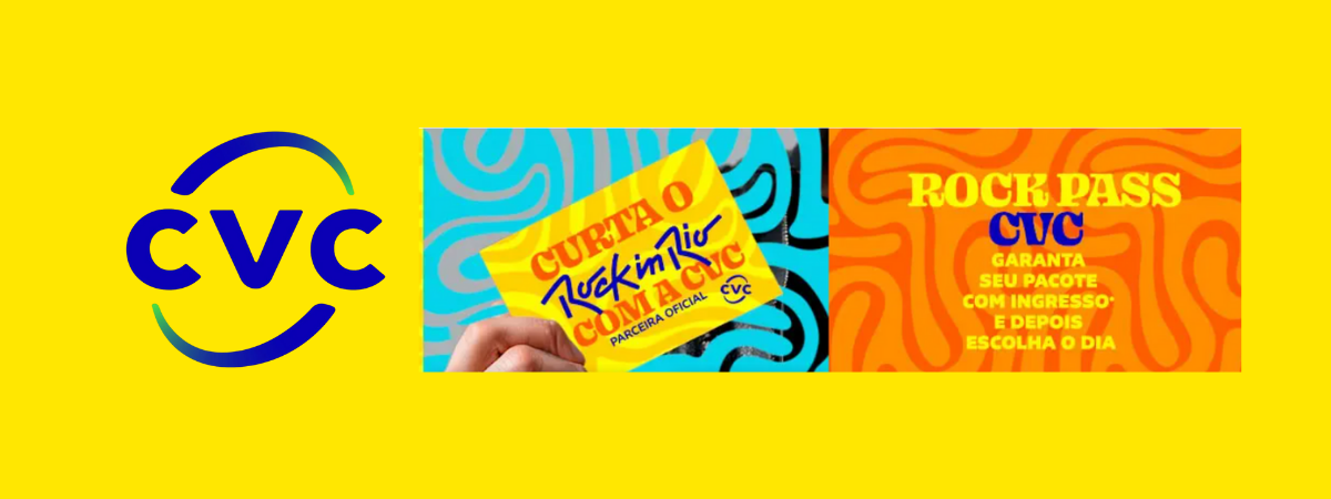 Promoção CVC Rock in Rio
