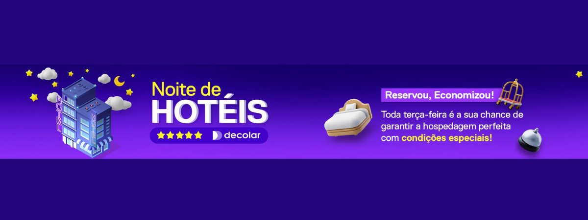 Promoção hotéis Decolar